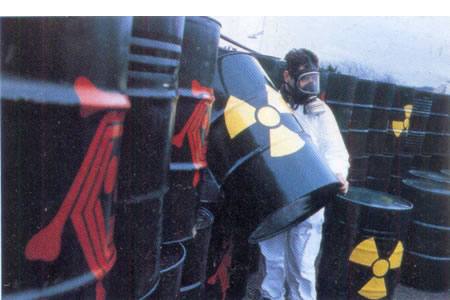 Residuos nucleares radiactivos